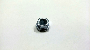 Image of ABS Deceleration Sensor Nut (Center, Plastic). Nut. A Solid Metal or. image